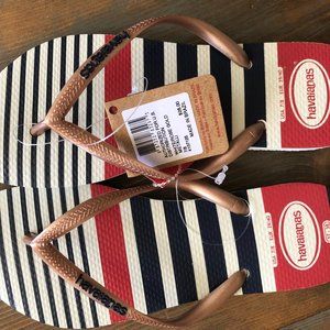 Havaianas Women's Slim Nautical Flip Flop Sandal